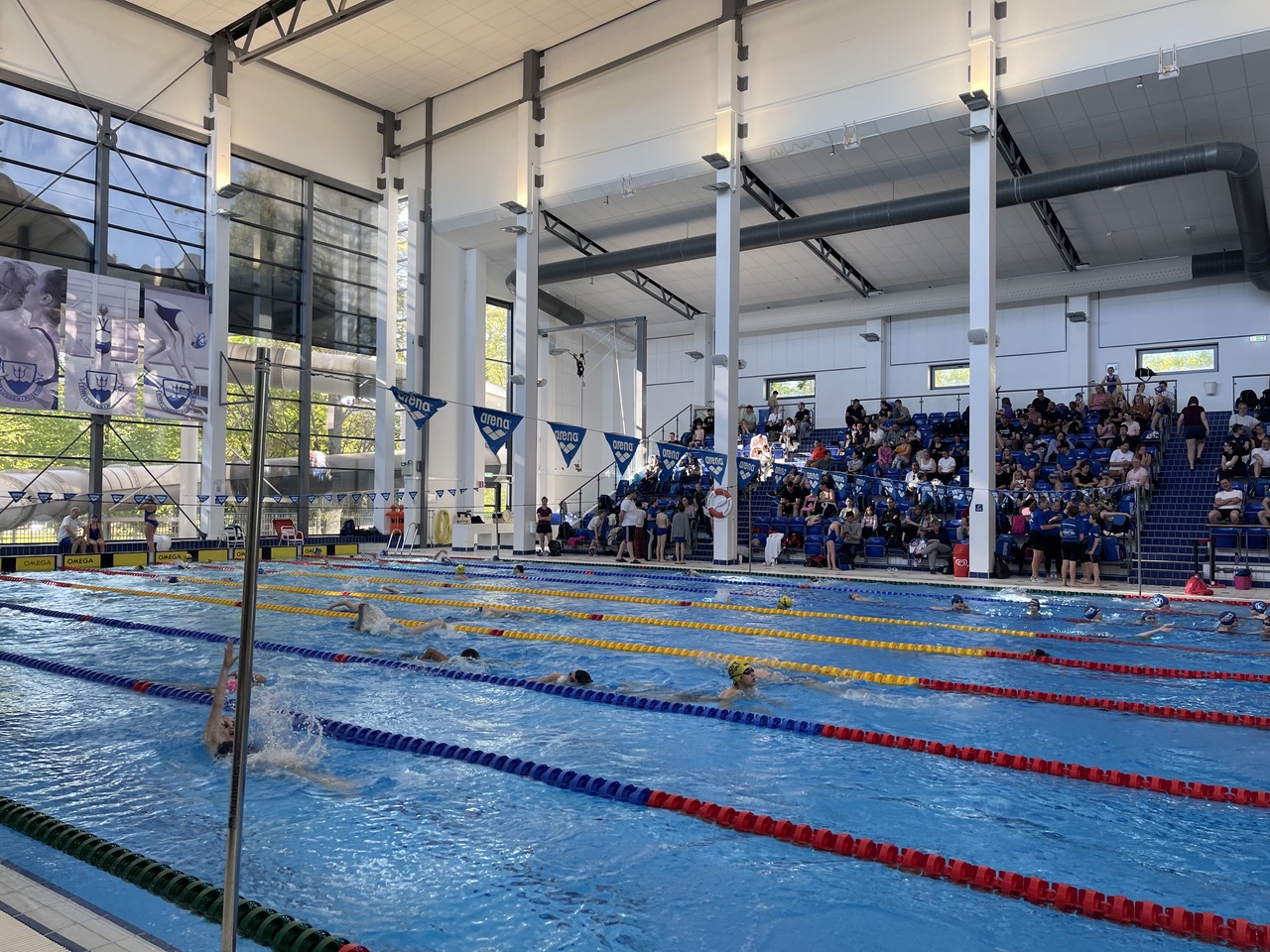 Simhallen på Högevallsbadet i Lund